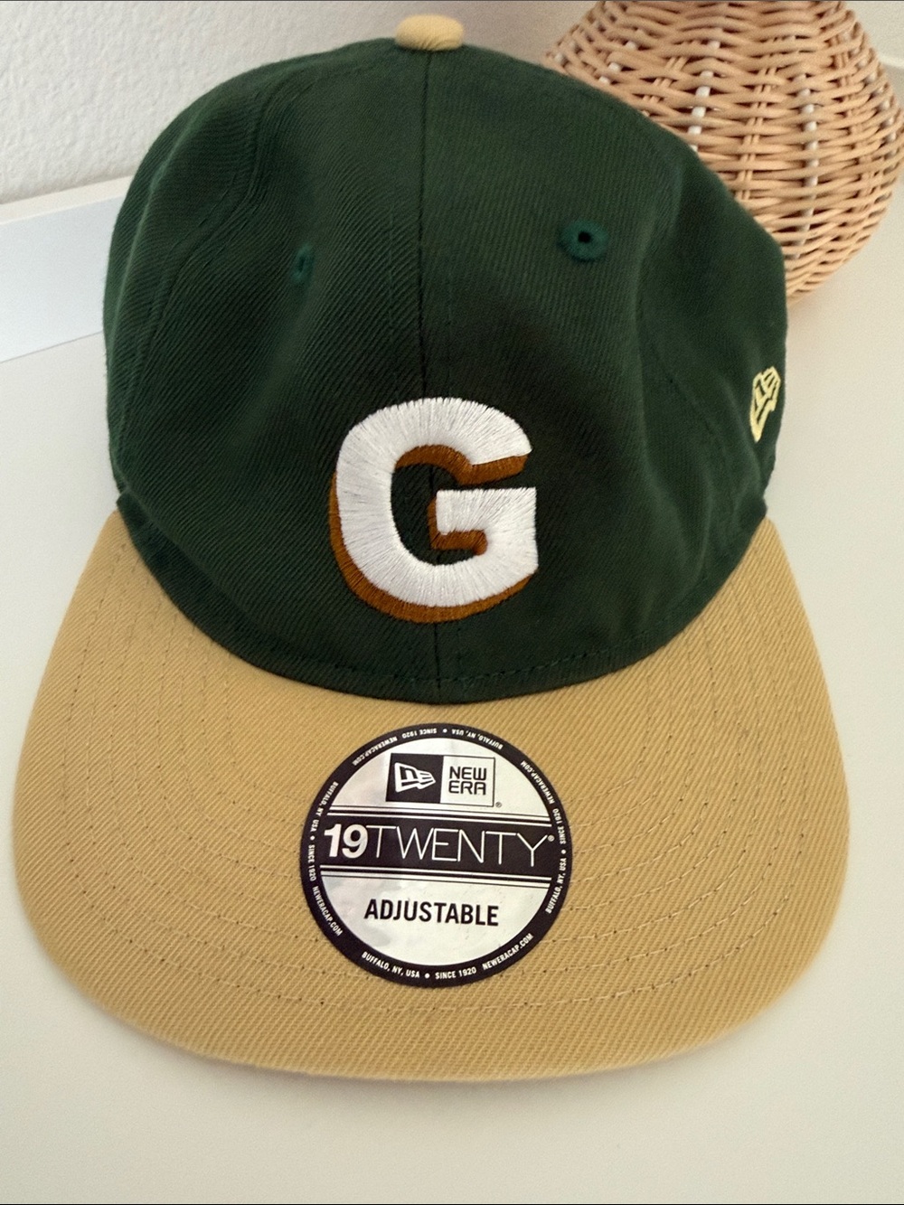 Golf Wang G Logo Tyler Creator Green 19twenty New Era SnapBack Adjustable Hat